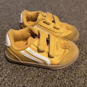 Target Yellow and White Kids Sneakers